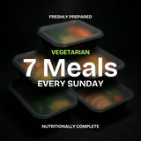 7 MEALS EVERY SUNDAY (VEG)