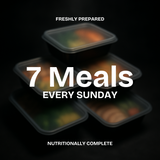 7 MEALS  EVERY SUNDAY