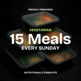 15 MEALS EVERY SUNDAY (VEG)