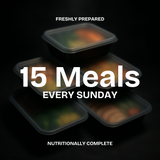 15 MEALS EVERY SUNDAY