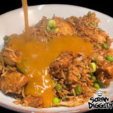 Meal 3 - CHICKEN FRIED RICE & CURRY SAUCE.