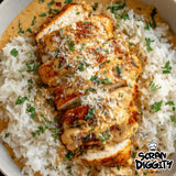 MEAL 6: CREAMY PARMESAN CAJUN RICE BOWL.