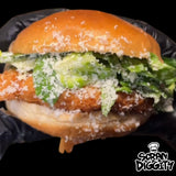 MEAL 6: CHICKEN CEASAR BURGER.