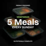 5 MEALS EVERY SUNDAY (VEG)